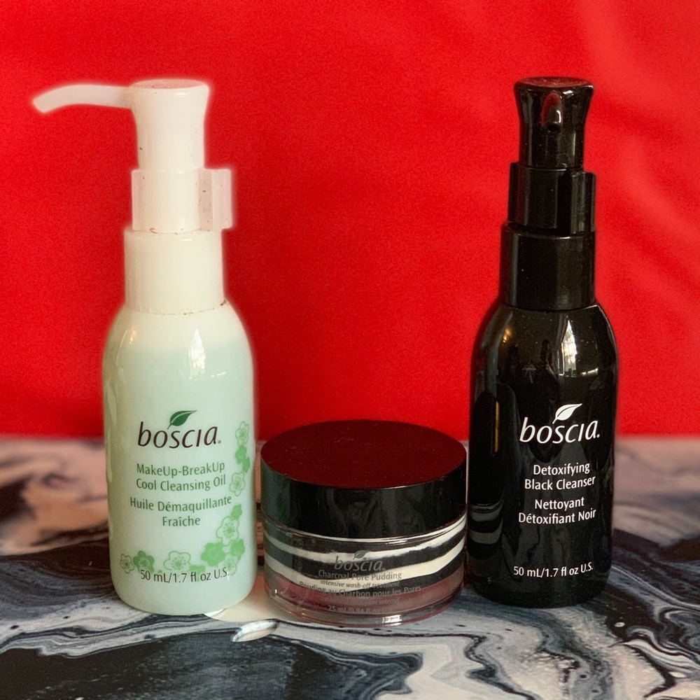 NWOT Boscia Cleanser Set